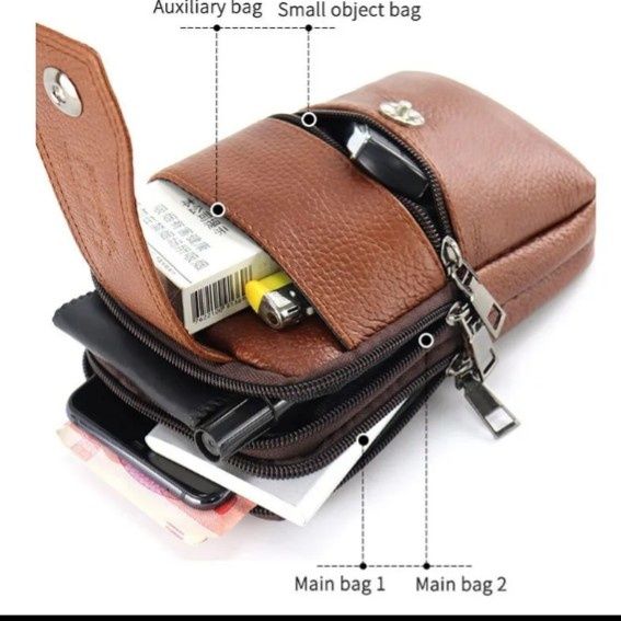Нова поясна сумка кошелек новий авто органайзер гаманець муж портмоне