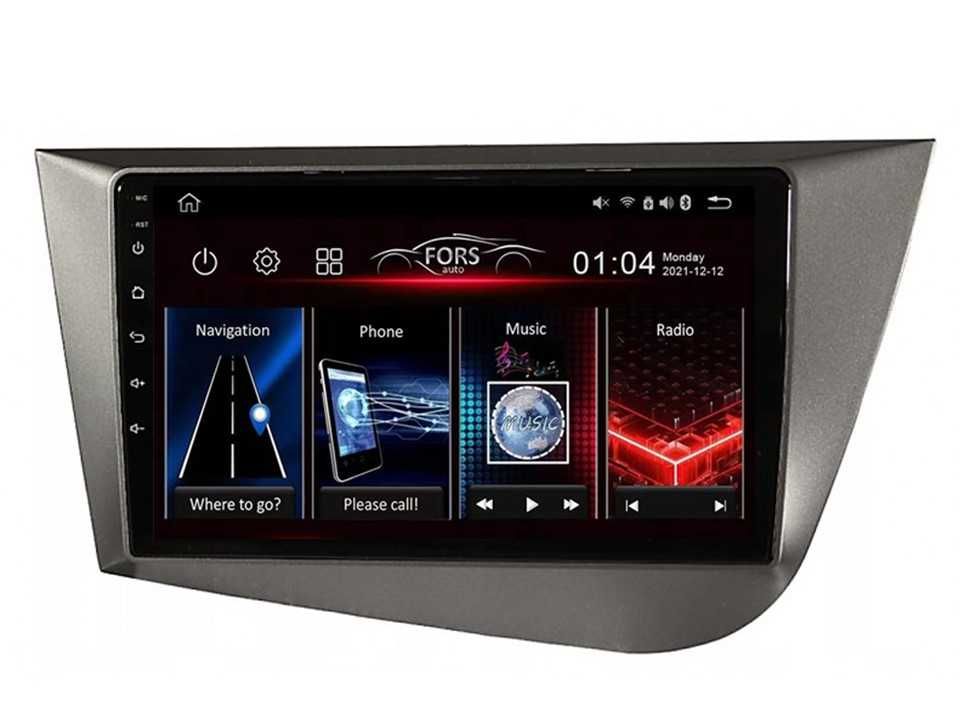 Radio samochodowe Android Seat Leon (9", LHD) 2005.-2012