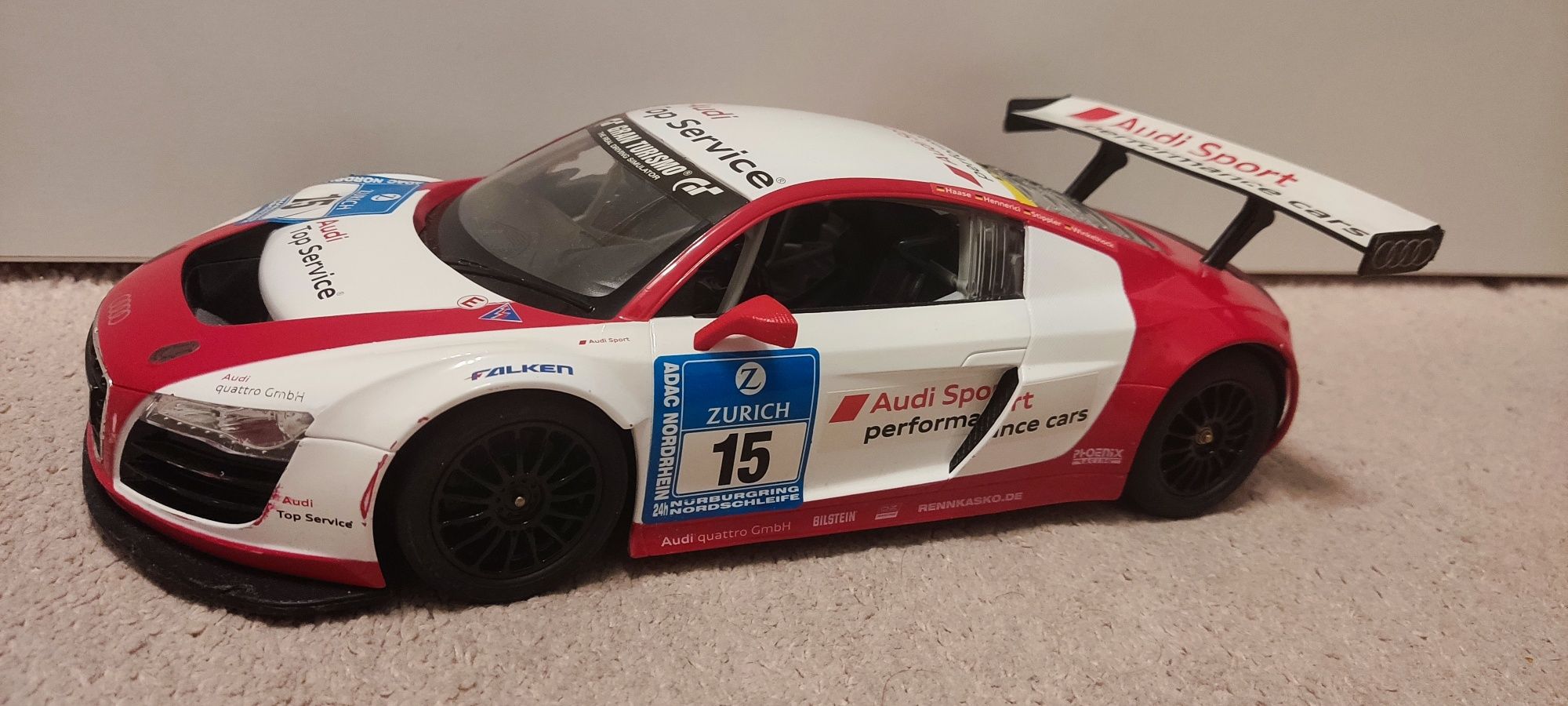 Samochód zdalnie sterowany Rastar 47510 AUDI R8 LMS Performance 1:14