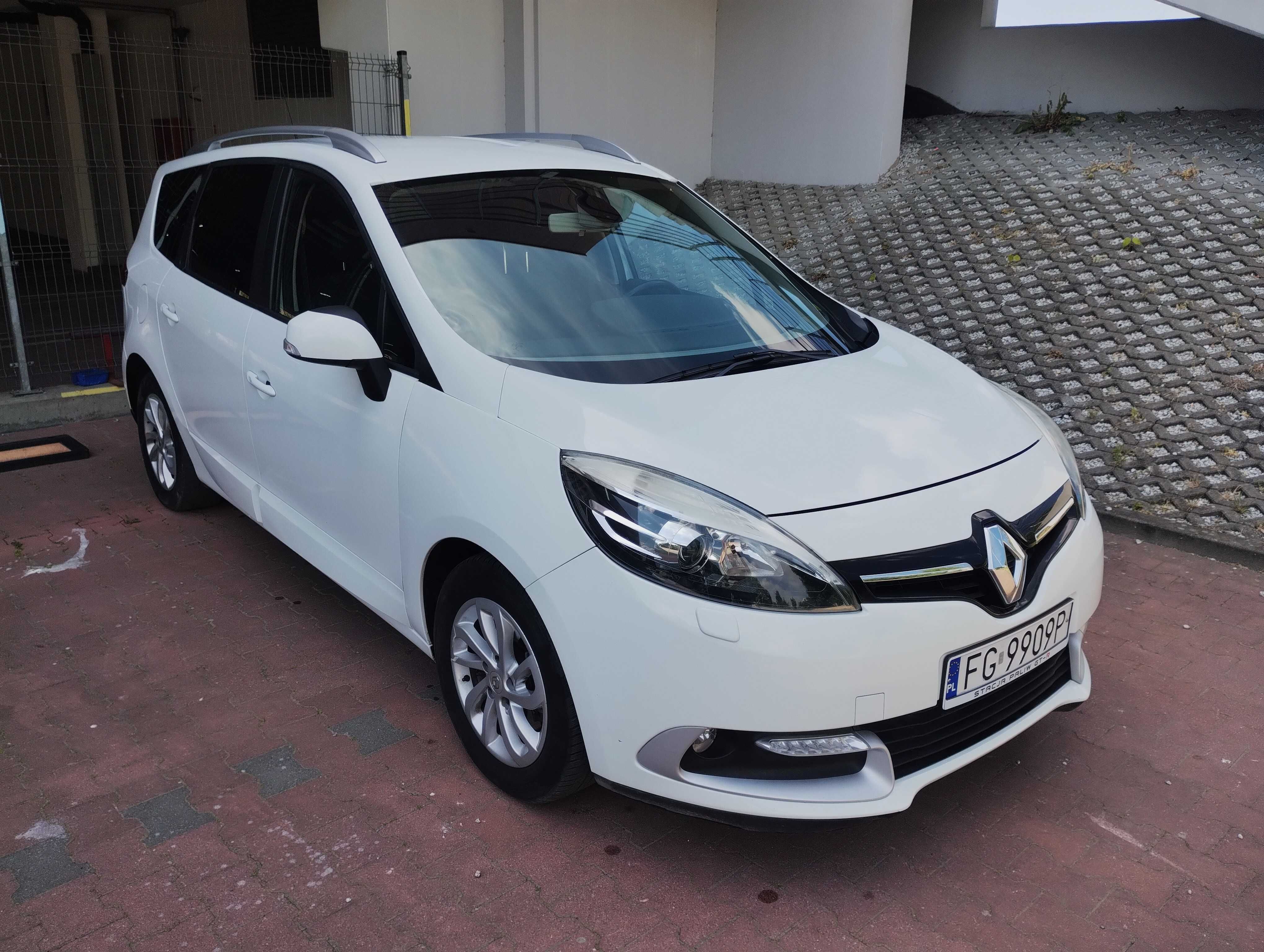 Renault Grand Scenic 1,6 dci 7 osobowy pełna dok. przebiegu nawigacja