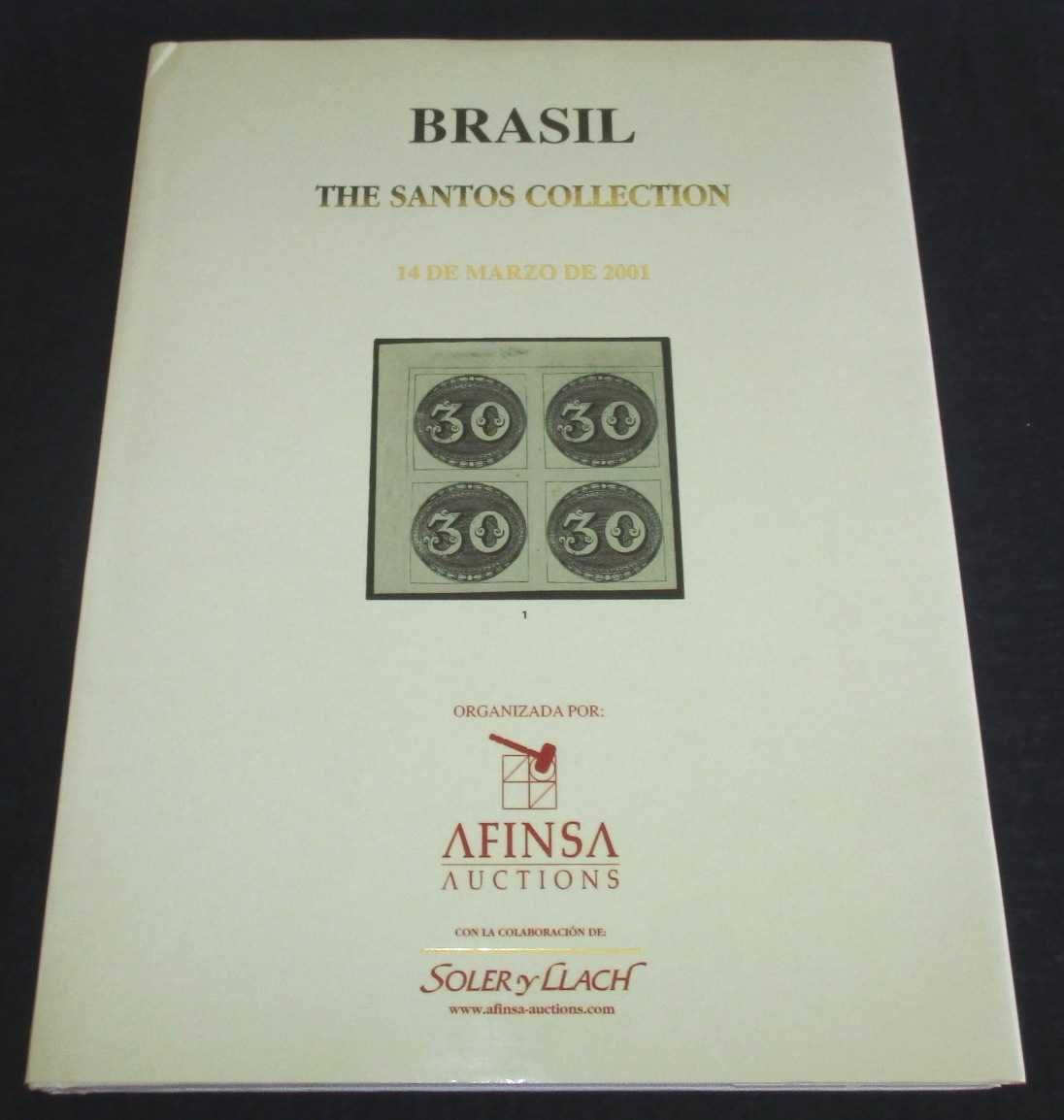 Livro Brasil The Santos Collection Afinsa