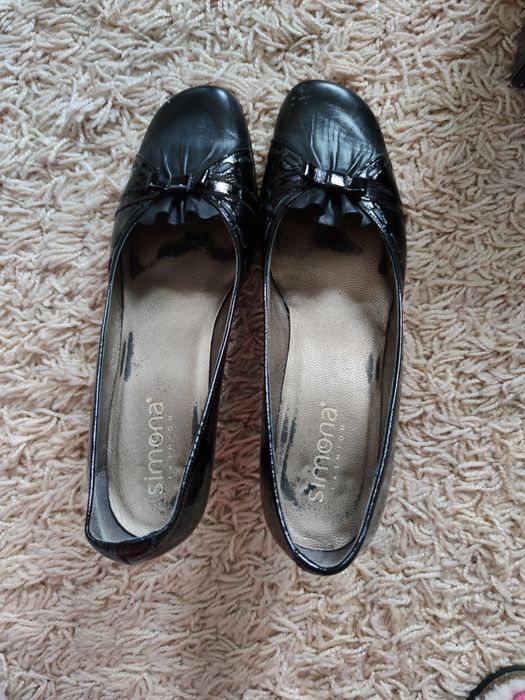Кожані туфлі Simona