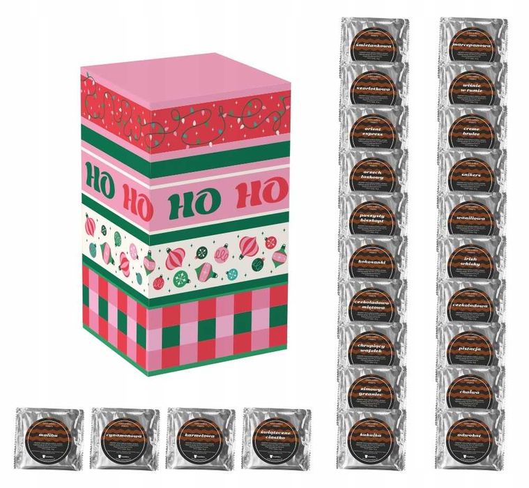 KALENDARZ ADWENTOWY Z KAWĄ DESEROWĄ - 24 różne smaki od cupandyou.pl