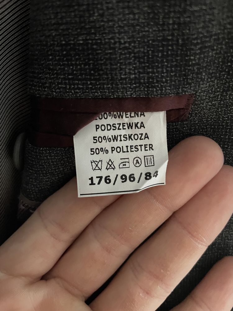Garnitur męski 50/M kratka ClubConesera