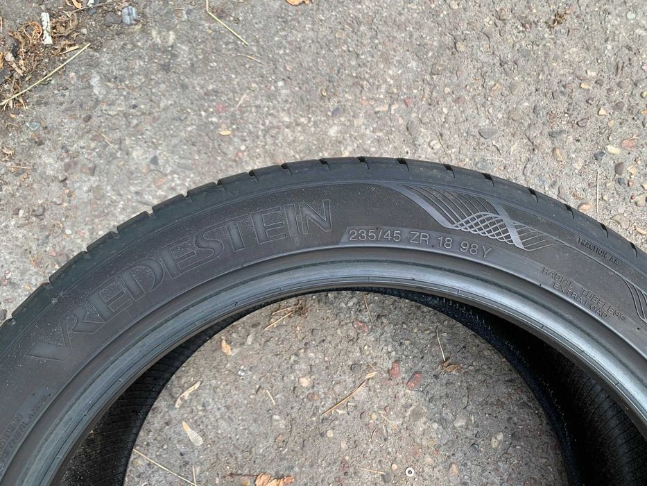 4x opony letnie VREDESTEIN ULTRAC SATIN 235/45R18 98Y XL - 6 mm 2017r.