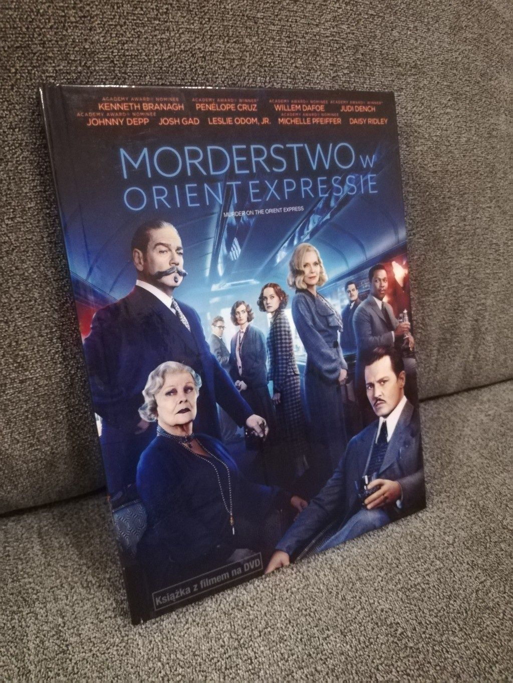 Morderstwo w orient expressie DVD książka z filmem