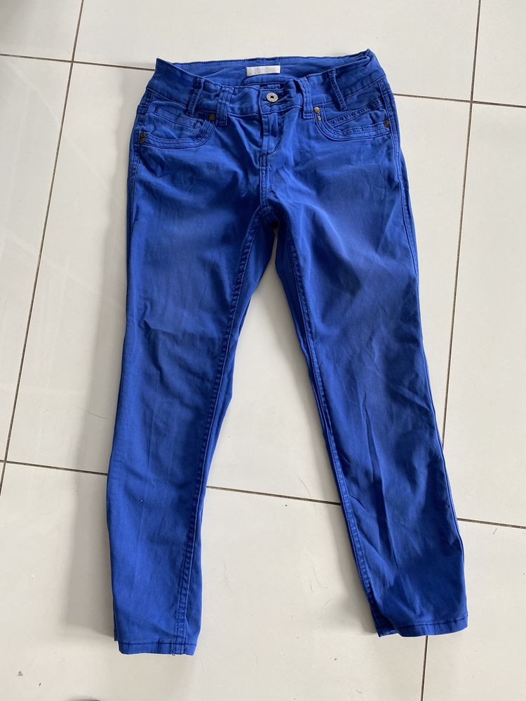 Spodnie rybaczki jeans M 38 Promod
