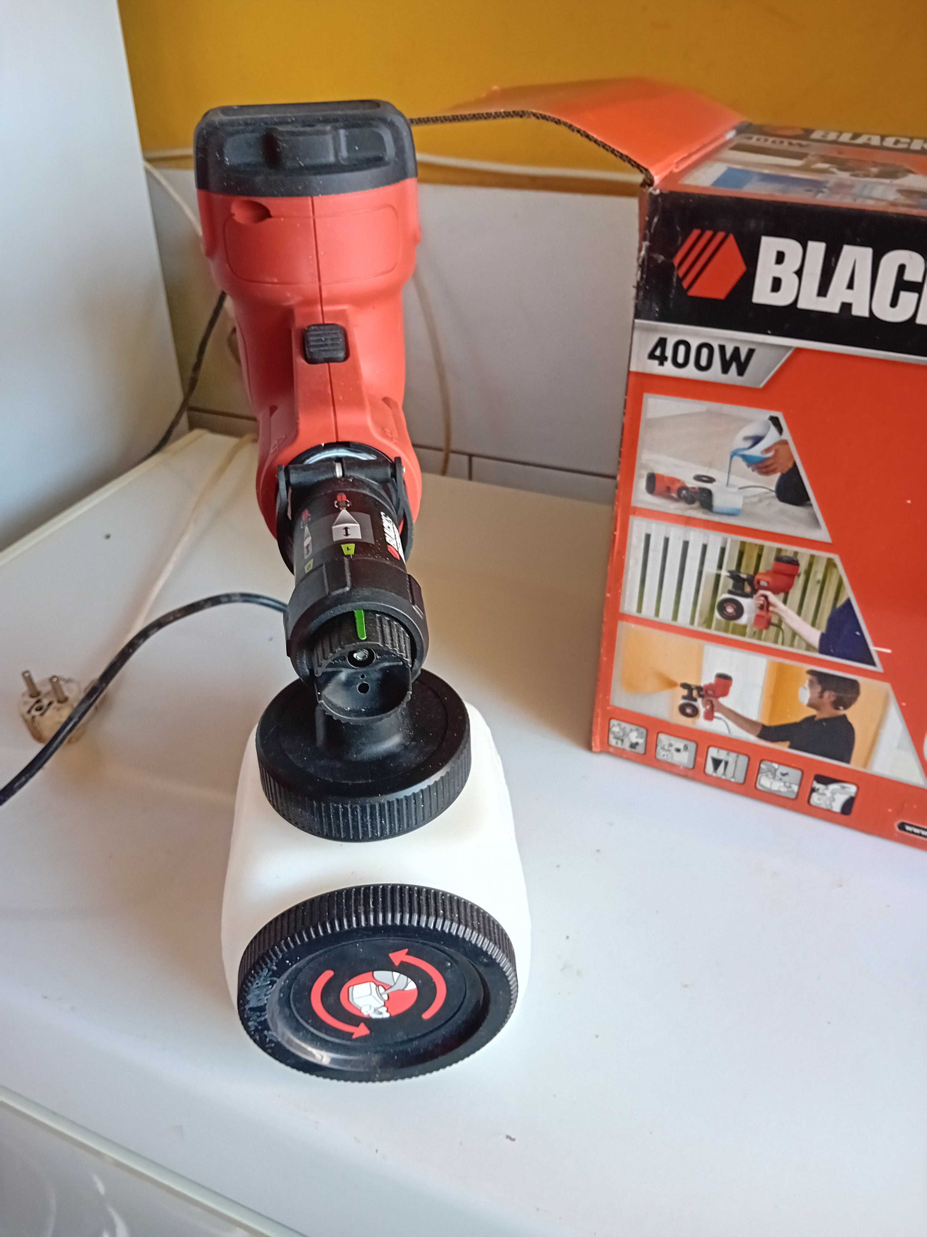 Maquina te pintura black e decker