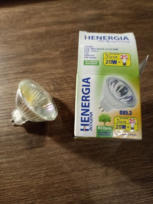 Галогенна лампа 12V 20W ціна за 6шт