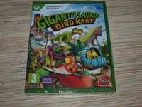 Gra dla dzieci Gigantosaurus Dino Kart xbox one series x nowa folia!