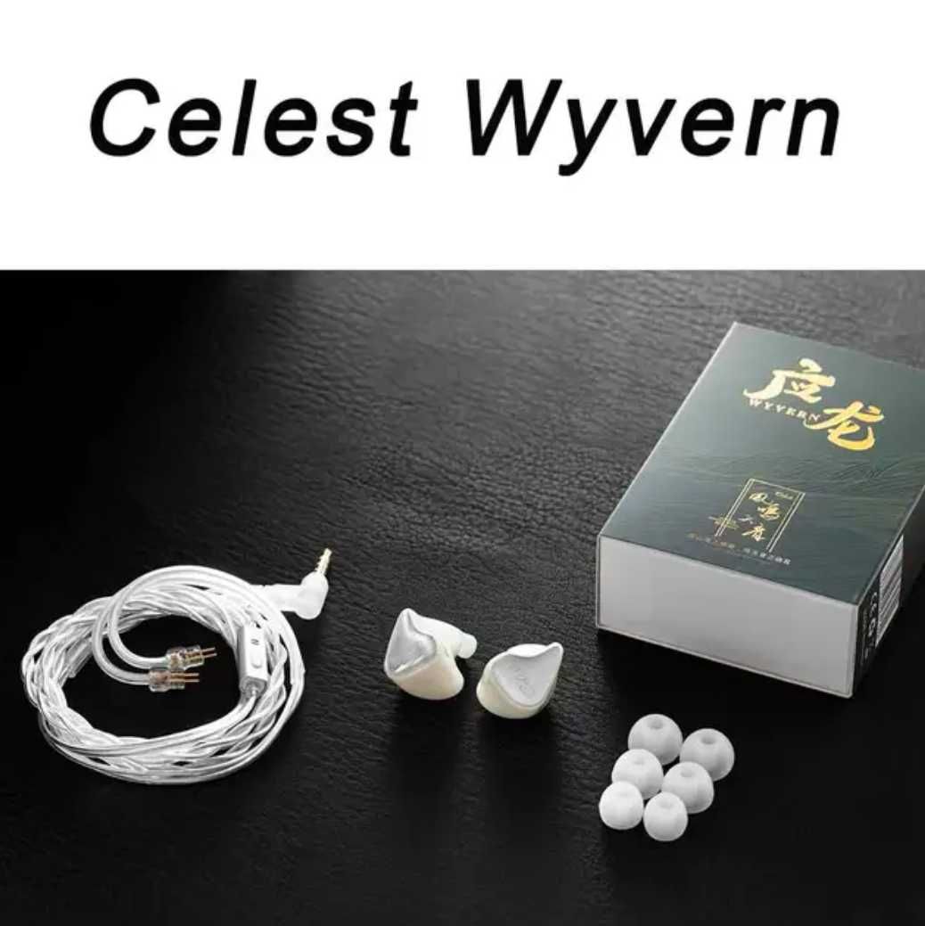 Celest Wyvern Słuchawki IEM mikrofon w kablu