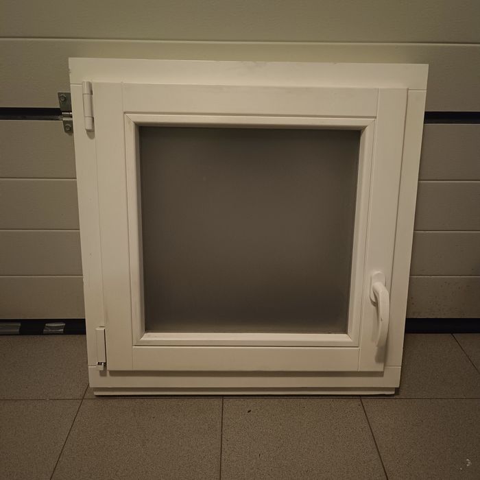 Okno nowe szyba mleczna