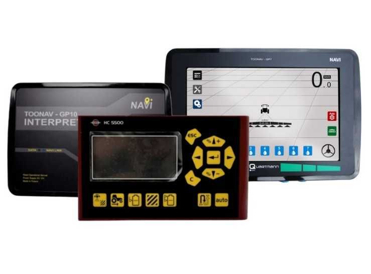 Hardi HC 5500 - Nawigacja, kontrola sekcji Quartmann TOO-NAV GP-10