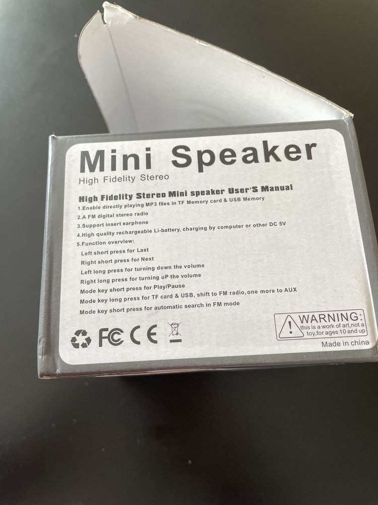mini głośnik/ radio