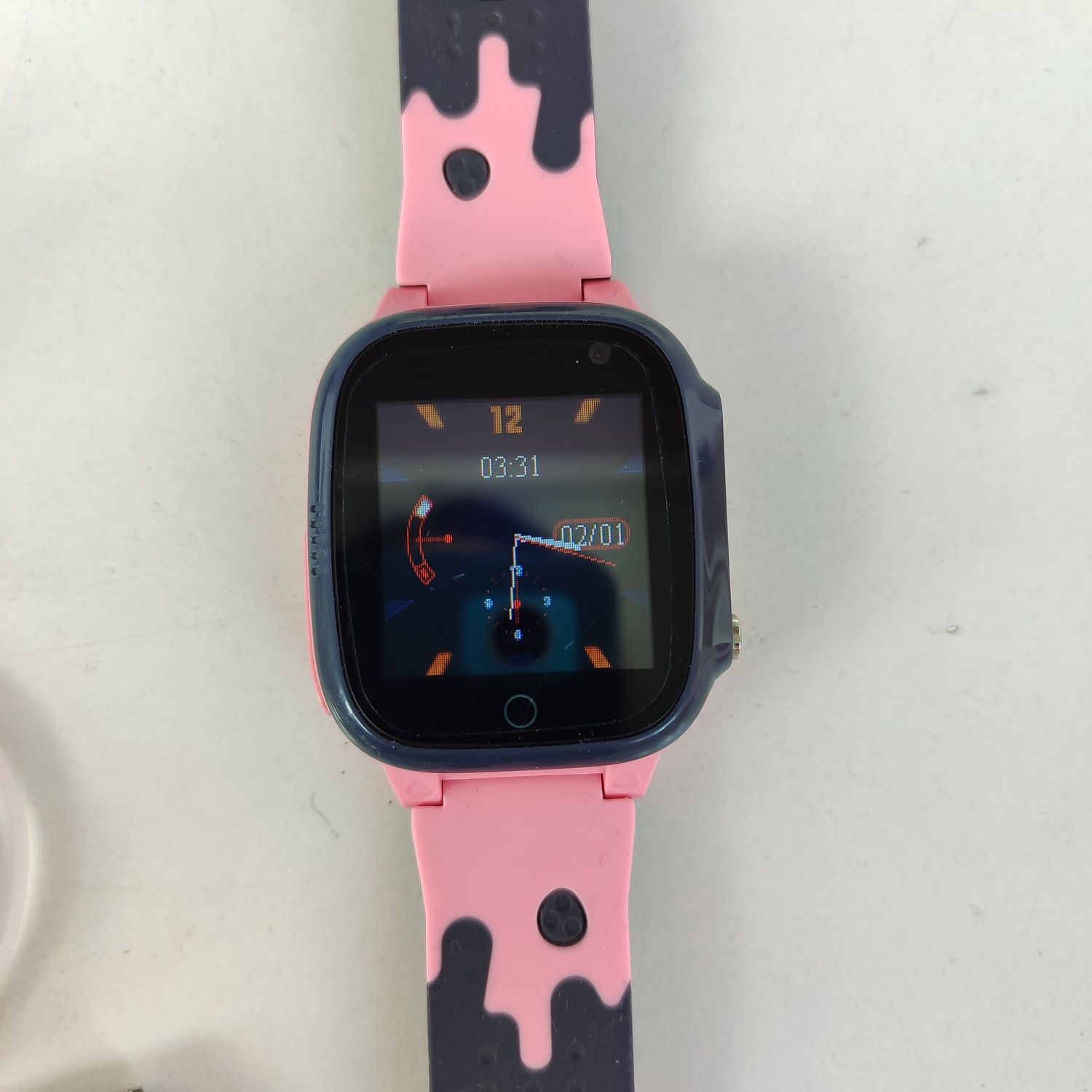 Дитячий смарт годинник AmiGo GO008 Milky GPS WIFI Pink