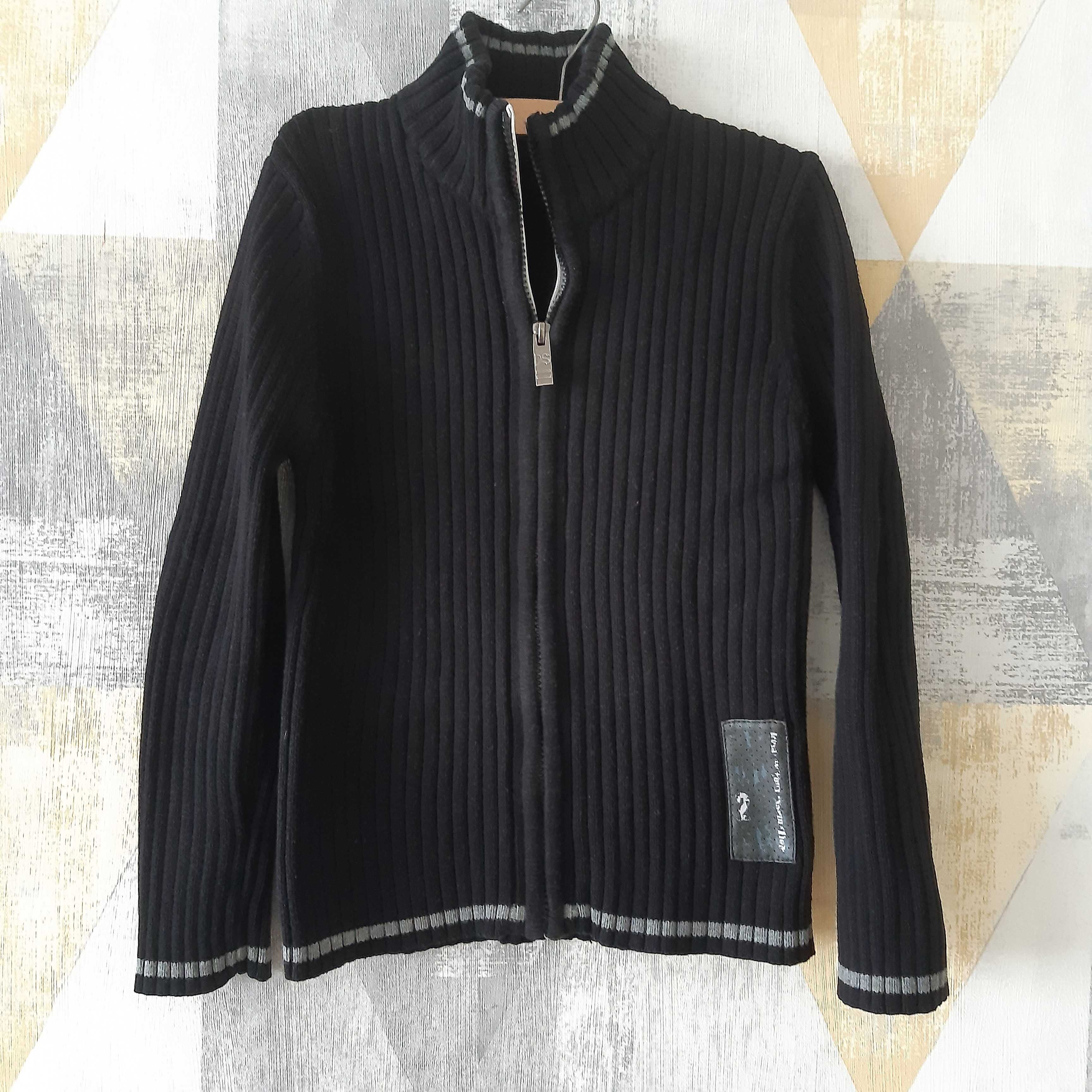 Swetr sweterek r. 128 czarny