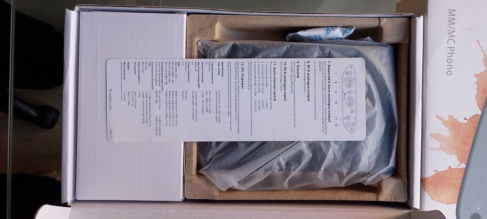 IFi Zen phono Completo e em perfeito estado, com a embalagem original.