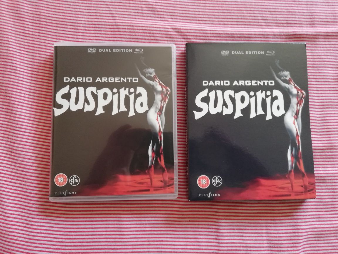 Blu ray do filme "Suspiria" - Ed. Especial (portes grátis)