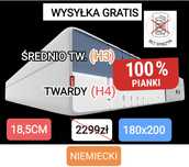 180x200 DOSTAWA GRATIS Bett1 BodyGuard Materac też są 160x200 140x200
