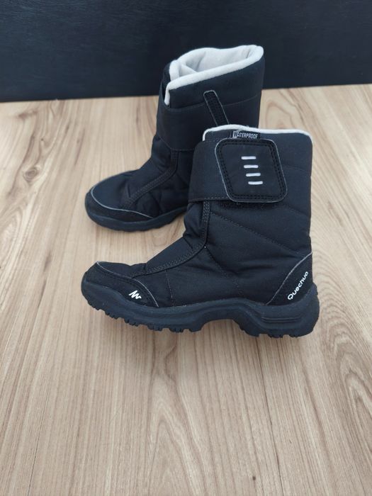 Buty zimowe r 31 , śniegowce, czarne.