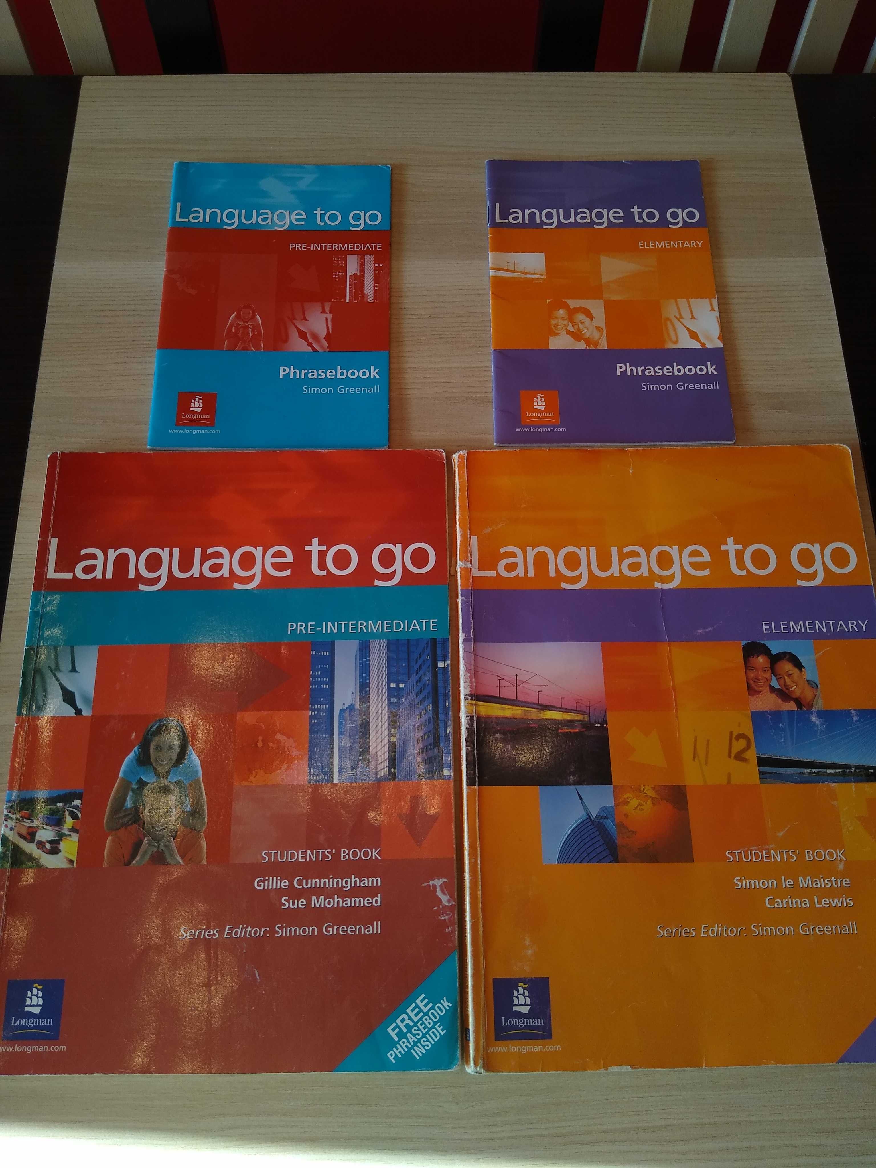 Language to go - Zestaw 4 książek
