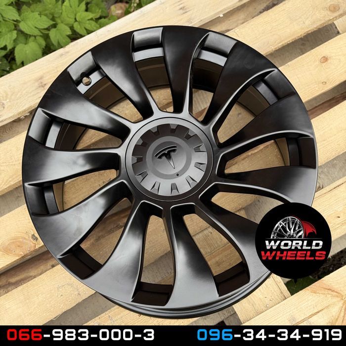 Диски R18 5x114.3 Tesla Model 3 Y Perfomance тесла Uberturbine