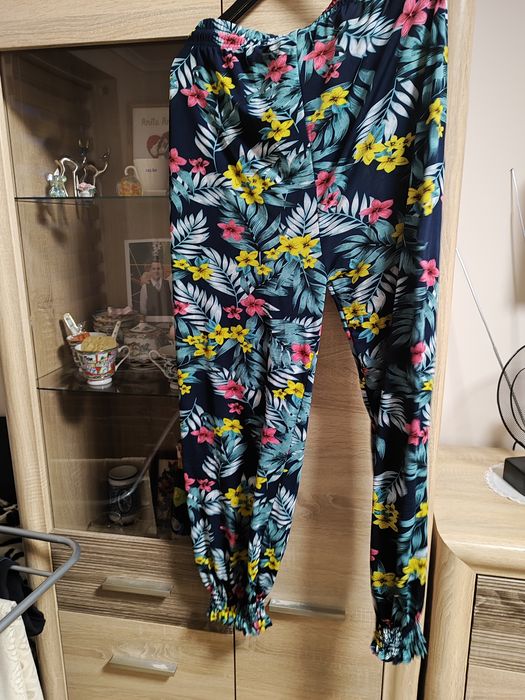 Spodnie alladynki /haremki damskie 2XL