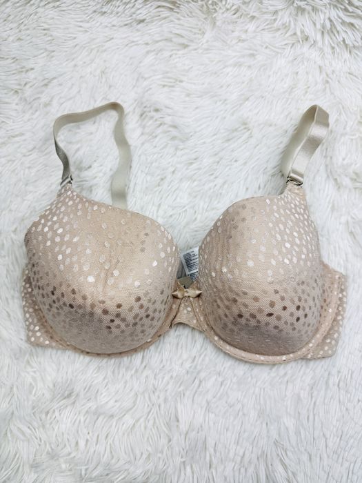 Biustonosz usztywniany 75E beżowy Debenhams