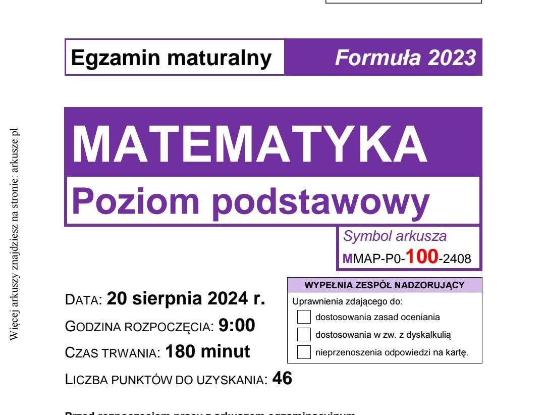 Matura poprawkowa - Matematyka / profesjonalne korepetycje