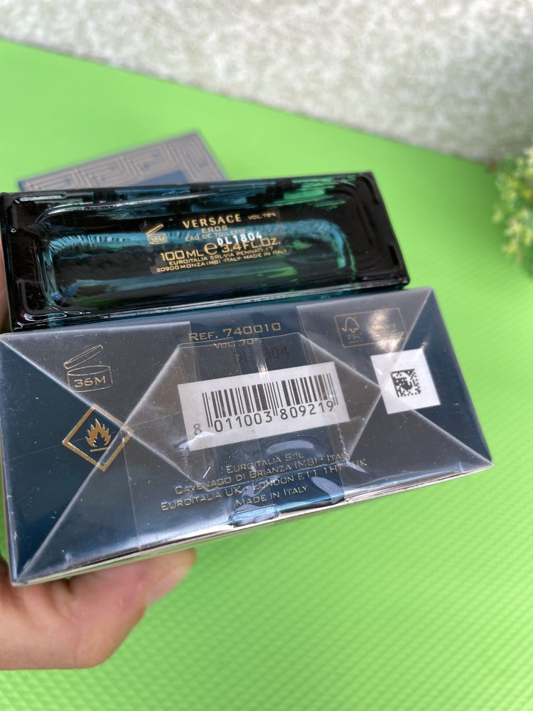 Versace Eros чоловічий парфум. Original Pack   100 ml