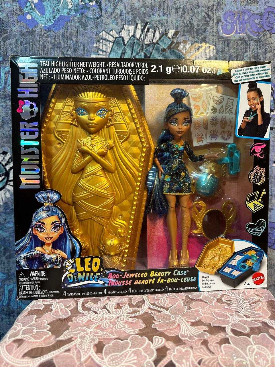 Набор Монстер Хай Клео Де Нил Monster High Cleo De Nile Golden Glam