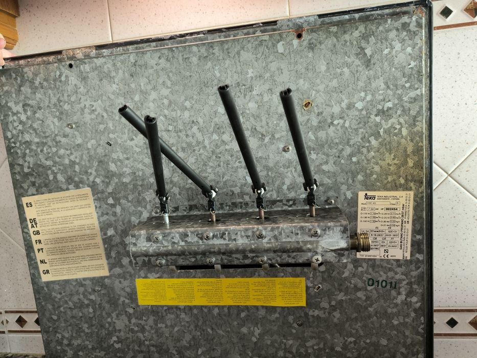 Fogão Crystal-Gas Teka CGC-4G