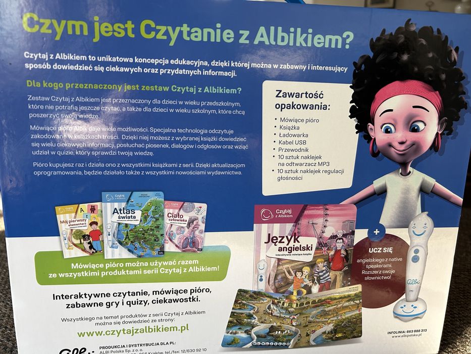 Zestaw „Czytaj z Albikiem”