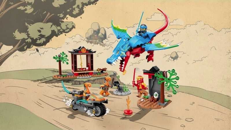 LEGO Ninjago Świątynia ze smokiem ninja 71759