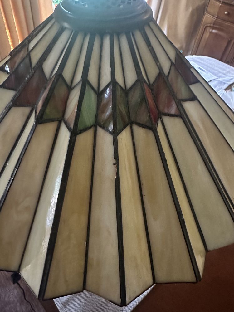 Lampa Witrażowa vintage