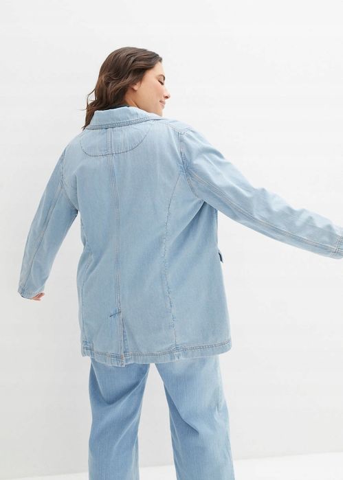 B.P.C marynarka oversize jeansowa jasnoniebieska 42.