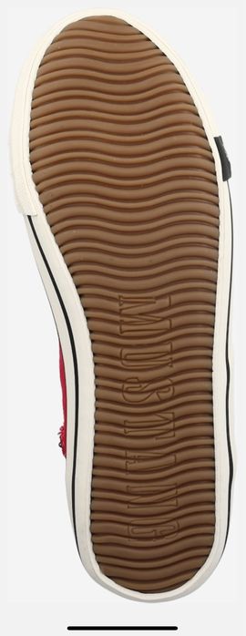 Sapatilhas altas, Mustang, Vermelho