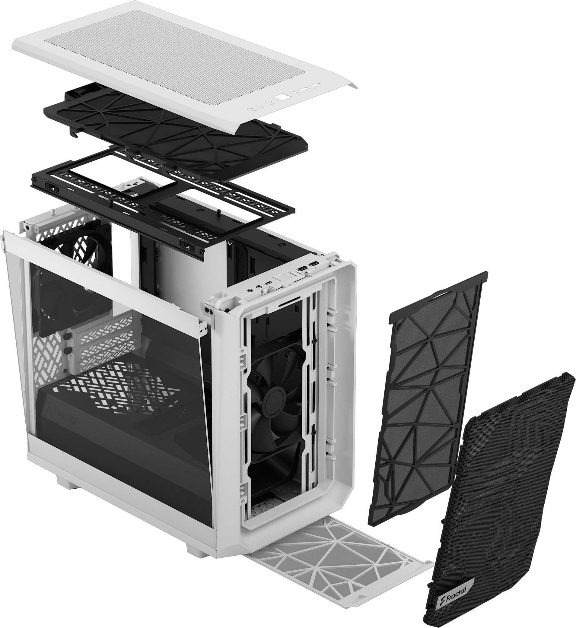 Корпус mini itx Fractal Design Meshify 2 Nano