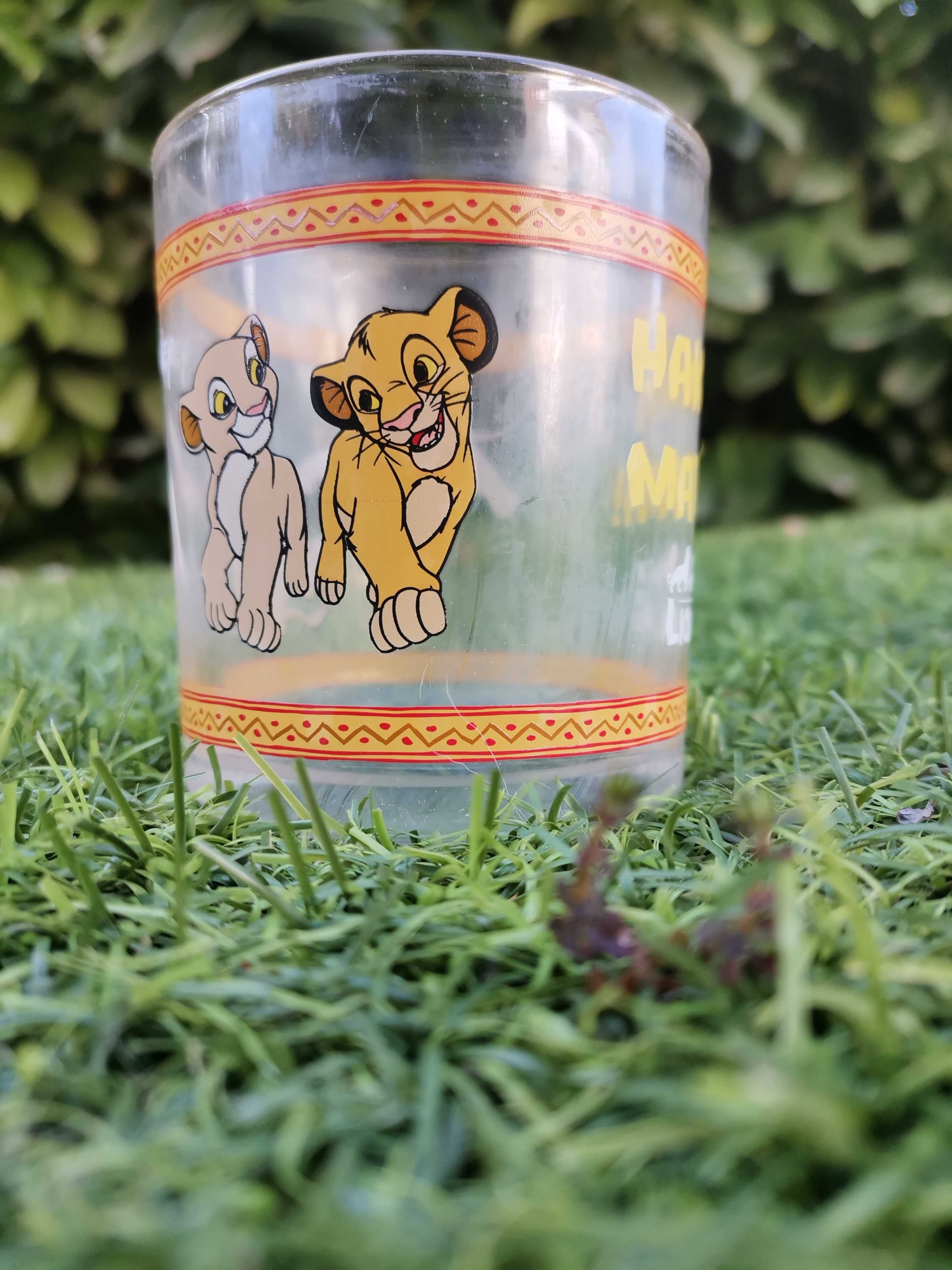 Copo Nutella Rei Leão simba nala Disney