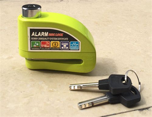 Cadeado/Aloquete de Disco com Alarme Sonoro 110db - Motas e Bicicletas