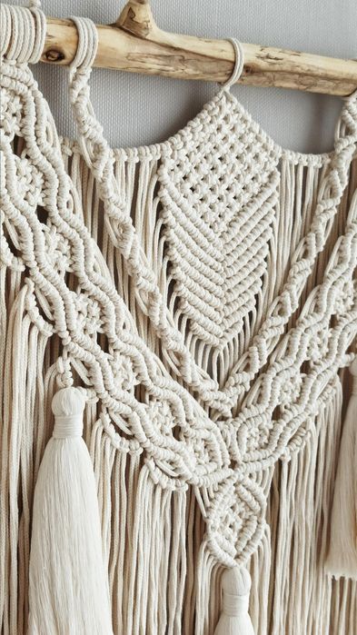 Панно макраме.Декор на стіну в Бохо стилі.Еко декор