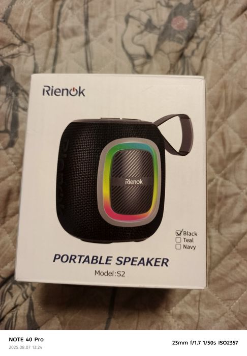 Блютуз колонка Rienok s2
