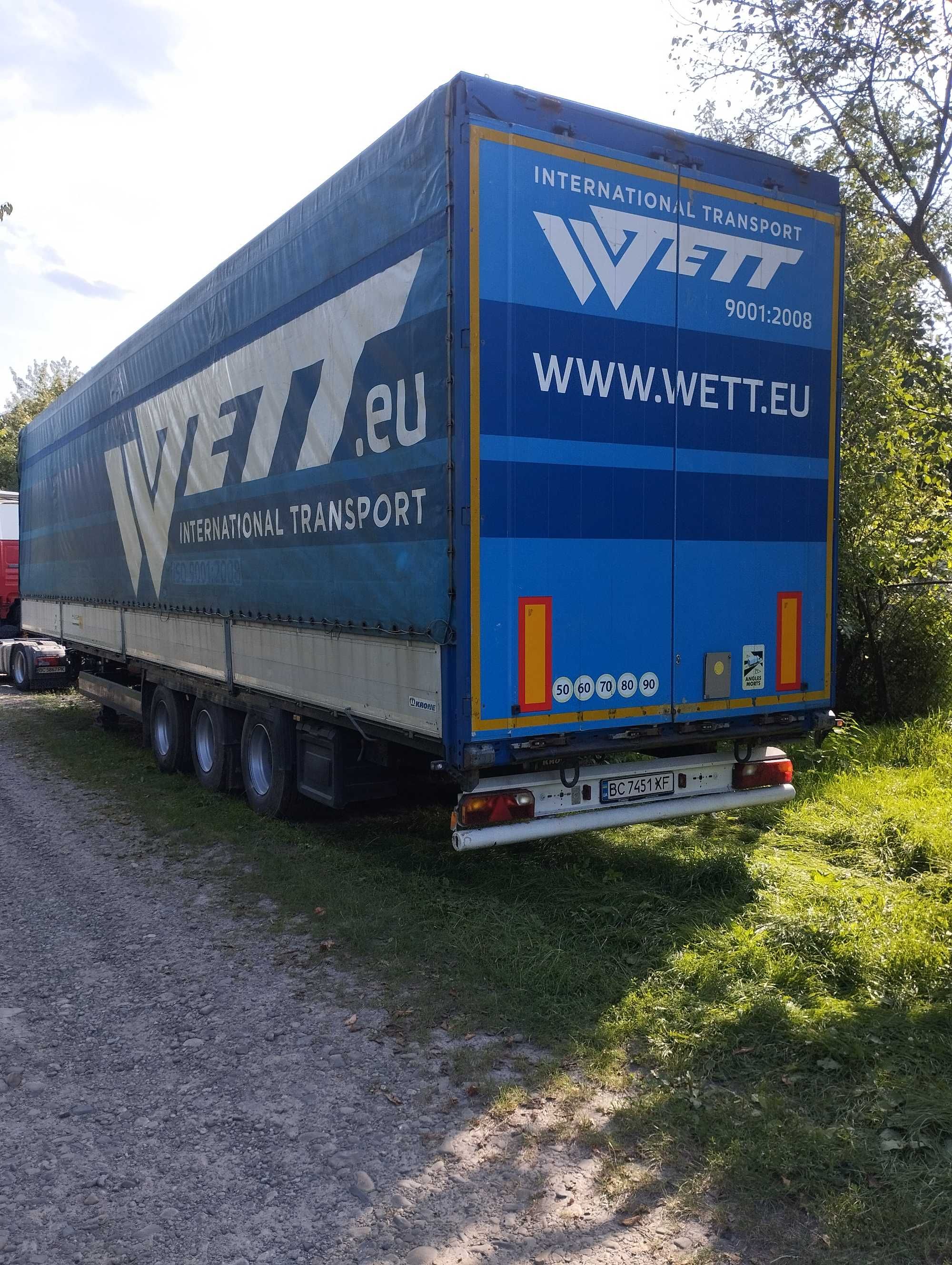 Продам напів причіп KRONE