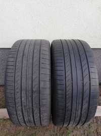 2 opony letnie Continental 255/45R18 z rantem ochronnym.