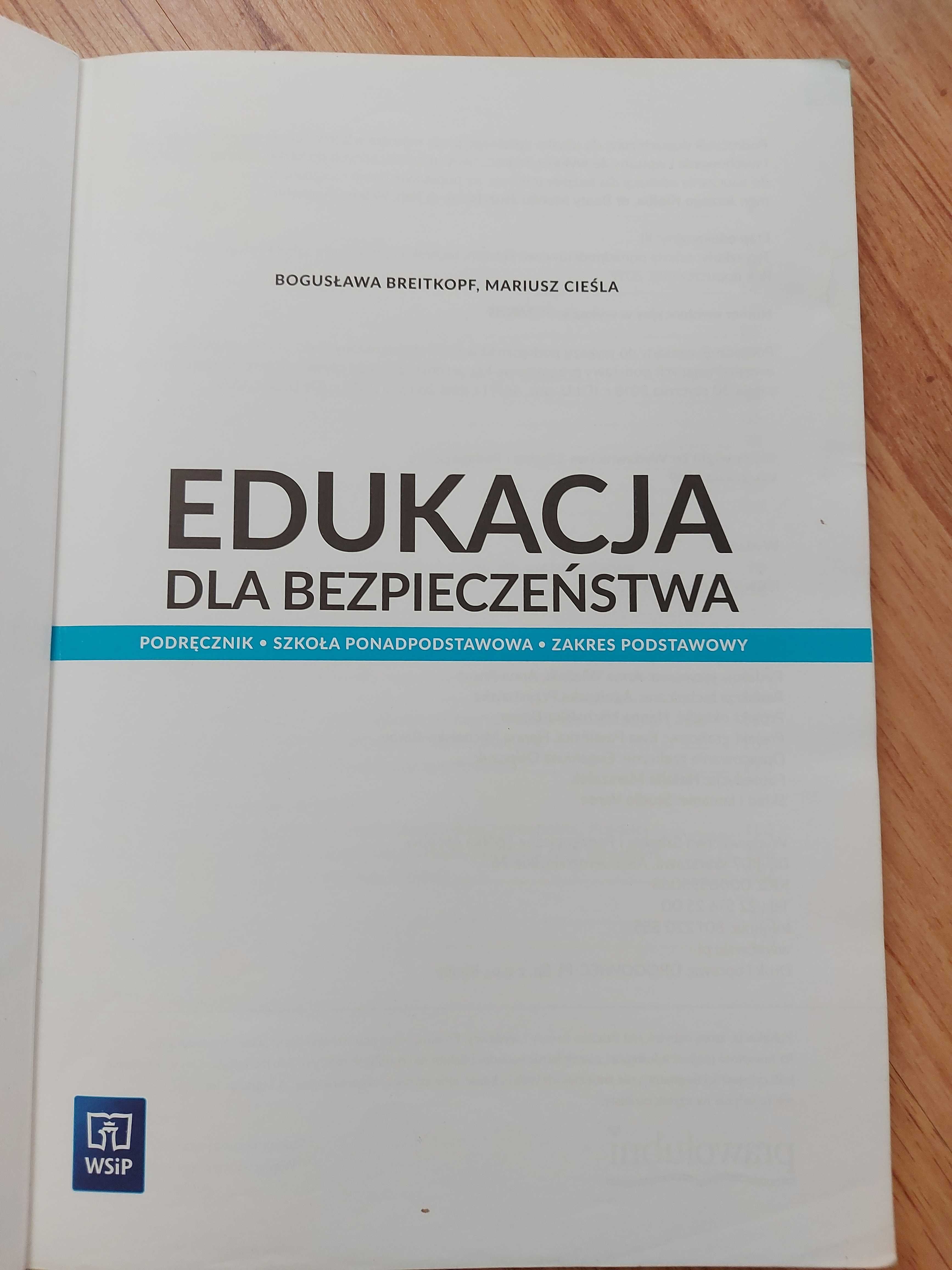 Edukacja dla bezpieczeństwa 1 WSiP
