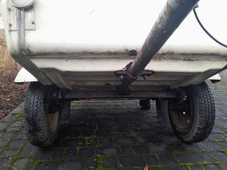 Przyczepa niewiadów N250 N-250 zarejestrowana