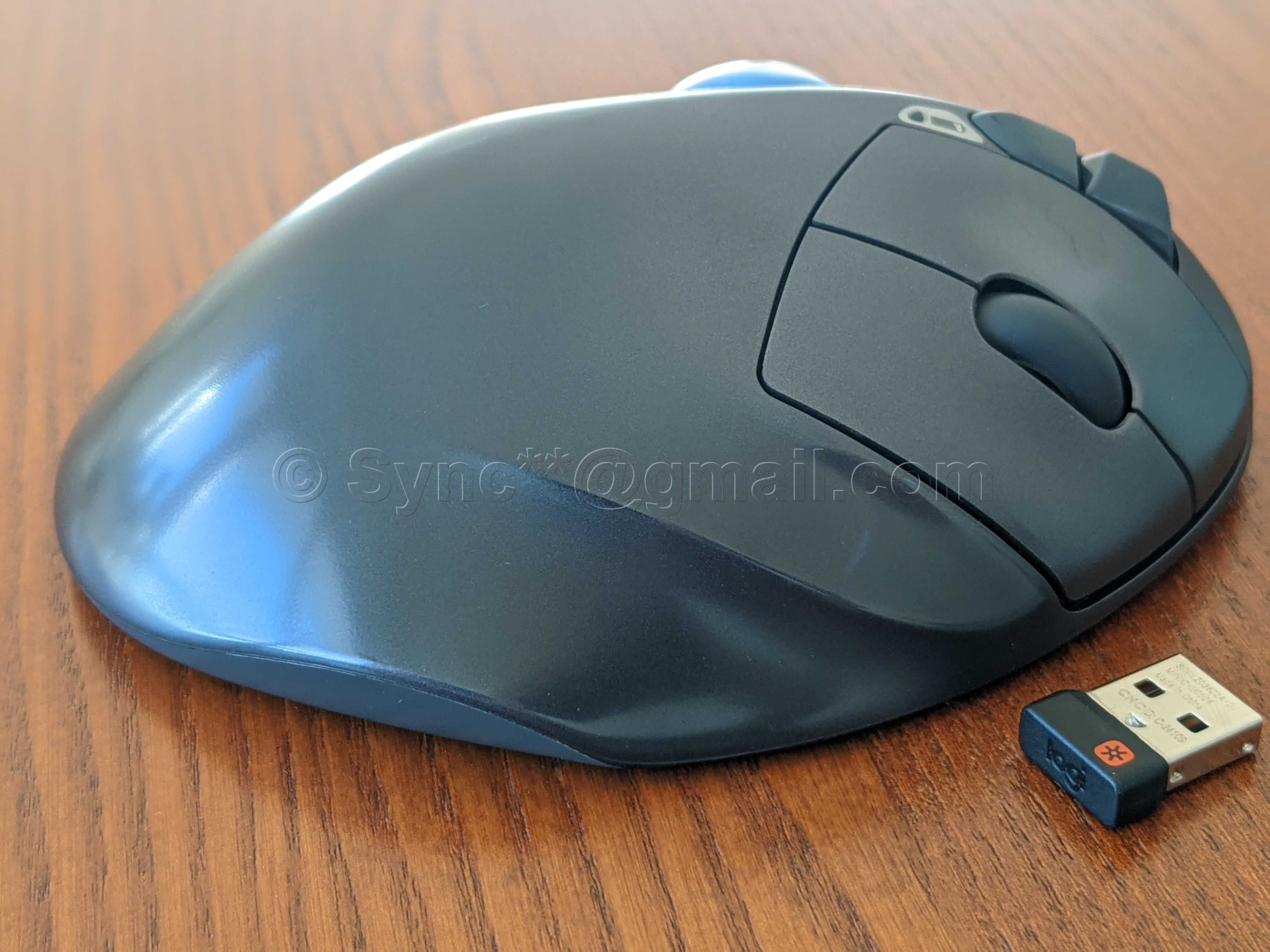 Logitech M570 * Mysz Trackball * 18 miesięcy na jednej baterii *
