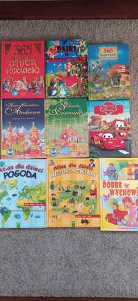 Książki dla dzieci, bajki, baśnie, atlas dla dzieci (bez Auta)