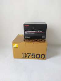 Фотоапарат Nikon D7500 body (Sigma AF 18-200mm F3.5-6.3 DC II OS HSM)