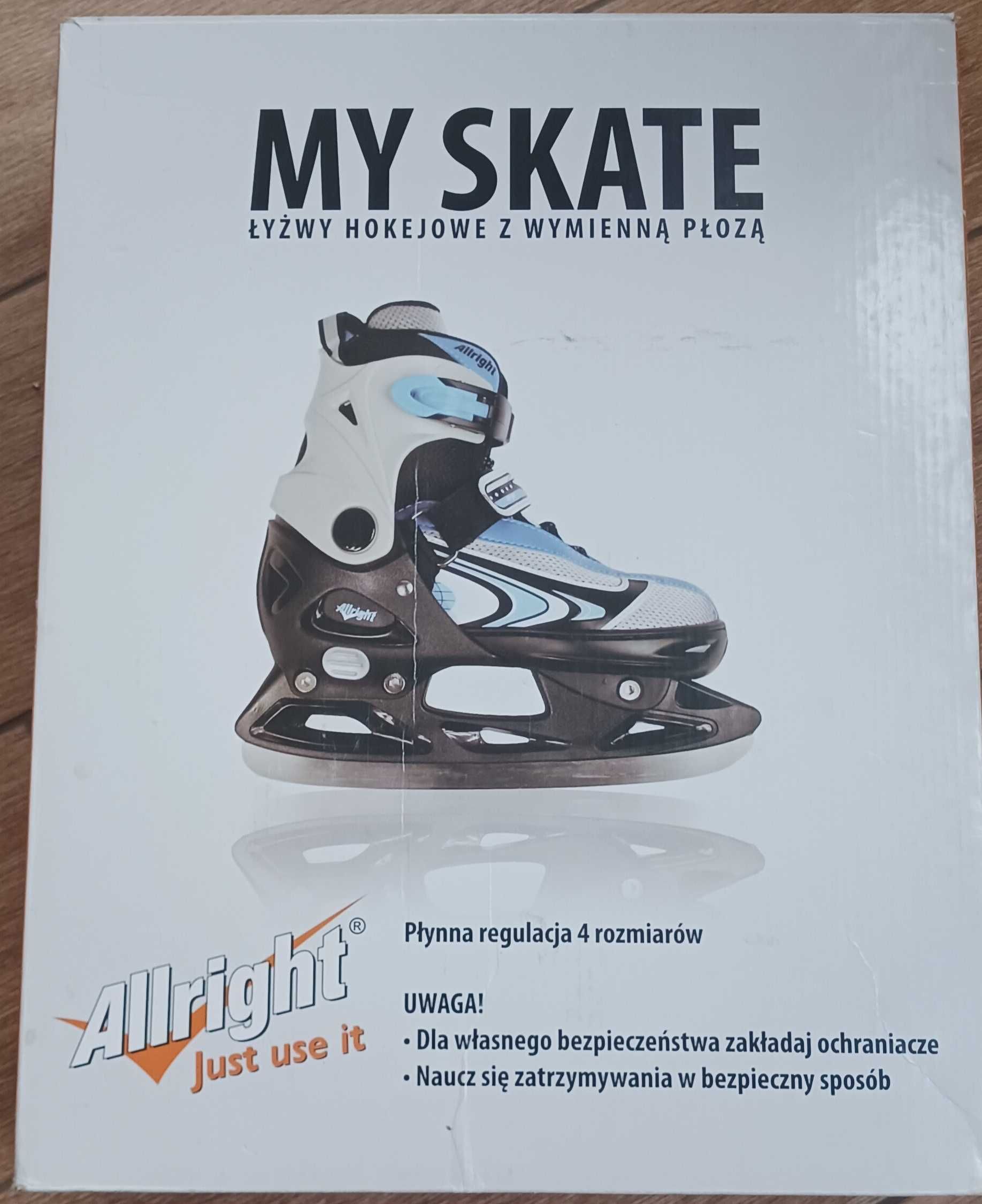 Łyżworolki, rolki, łyżwy My Skate. rozmiar  29-32